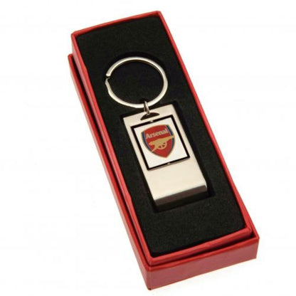 Silver-Red - Back - Arsenal FC Executive Bottle Opener Keyring