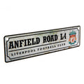 Multicoloured - Back - Liverpool FC Retro Window Sign