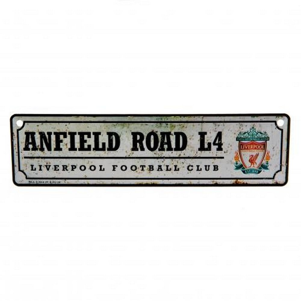 Multicoloured - Front - Liverpool FC Retro Window Sign
