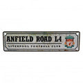 Multicoloured - Front - Liverpool FC Retro Window Sign