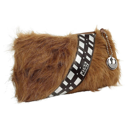 Golden Brown-Black - Front - Star Wars Chewbacca Pencil Case