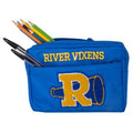 Blue-Yellow - Back - Riverdale River Vixens Pencil Case