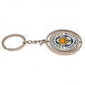 Silver - Back - Leicester City FC Spinner Keyring