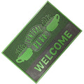 Green - Pack Shot - Friends Central Perk Welcome Door Mat