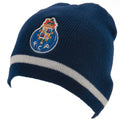 Navy - Front - FC Porto Unisex Adult Crest Beanie