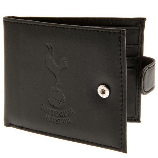 Black - Front - Tottenham Hotspur FC RFID Anti Fraud Wallet
