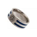 Silver-Blue Stripe - Back - Leicester City FC Striped Ring