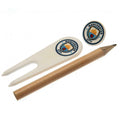 Brown-White - Back - Manchester City FC Golf Gift Set