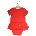 Red-White - Side - Liverpool FC Baby Tutu Skirt Bodysuit