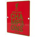 Red-Gold - Back - Liverpool FC Premier League Champions Window Sign
