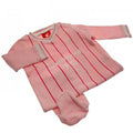 Pink - Back - Liverpool FC Baby Sleepsuit