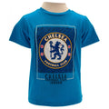 Blue - Front - Chelsea FC Childrens-Kids T-Shirt