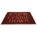 Red - Side - Stranger Things Enter The Upside Down Rubber Door Mat