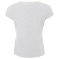 Ice Grey Marl - Back - Liverpool FC Womens-Ladies Liver Bird T-Shirt