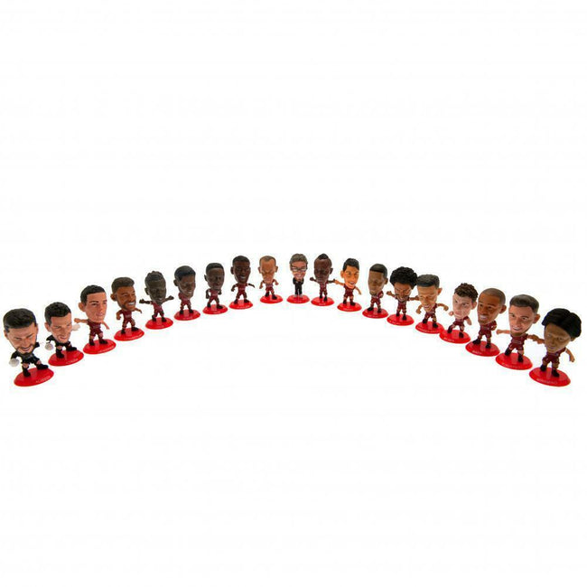 Red - Front - Liverpool FC Team Football Figurine Set (Pack of 19)