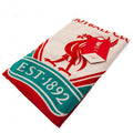 Red - Side - Liverpool FC You´ll Never Walk Alone Beach Towel