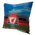 Red-Sky Blue-Green - Front - Liverpool FC Stadium Filled Cushion