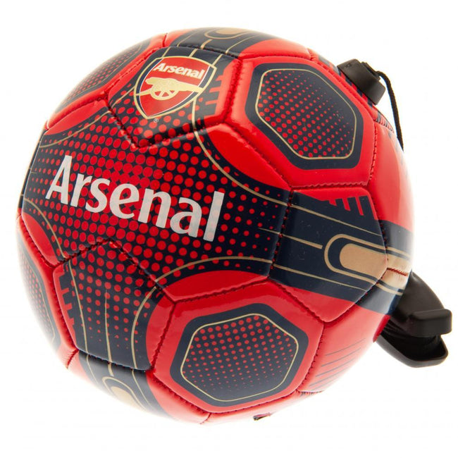 Red-Navy Blue - Front - Arsenal FC Skills Training Ball