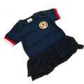 Navy - Back - Scotland FA Baby Tutu Bodysuit