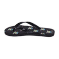 Black - Side - Star Wars: The Mandalorian Unisex Adult Flip Flops