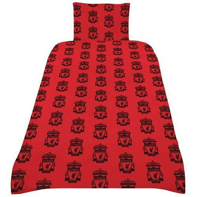 Black-Red-Grey - Back - Liverpool FC Duvet Cover Set