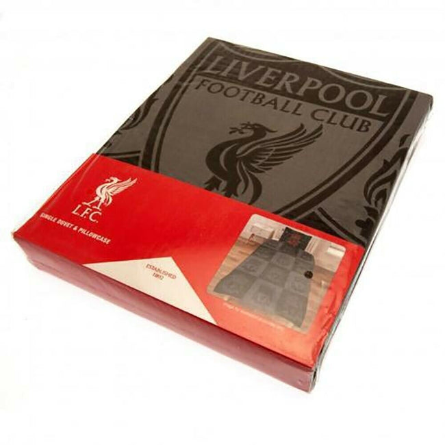Black-Red-Grey - Pack Shot - Liverpool FC Duvet Cover Set