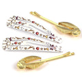 Multicoloured - Front - Harry Potter Golden Snitch Hair Clip Set (Pack of 4)