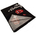 Black-Red - Side - The Rolling Stones Logo Cotton Beach Towel