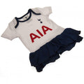 White-Navy - Back - Tottenham Hotspur FC Baby Girls Tutu Bodysuit