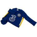 Blue - Back - Chelsea FC Baby Sleepsuit