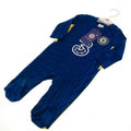 Blue - Side - Chelsea FC Baby Sleepsuit