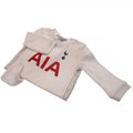 White - Side - Tottenham Hotspur FC Baby Cotton Sleepsuit