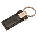 Black - Back - Liverpool FC Leather Keyring