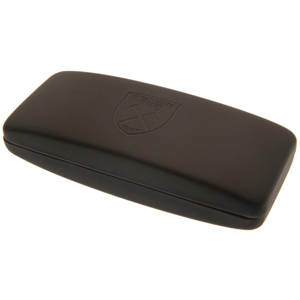 Black - Front - West Ham United FC Glasses Case
