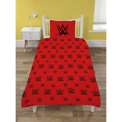 Black-Red - Side - WWE Duvet Cover Set