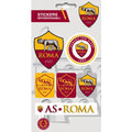 Yellow-Red - Back - AS Roma Sticker Set