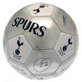 Silver-White-Navy - Front - Tottenham Hotspur FC Spurs Signature Metallic Football