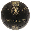 Black-Gold - Front - Chelsea FC Phantom Signature Football