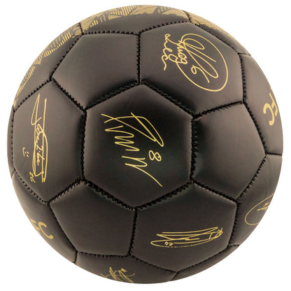 Black-Gold - Side - Chelsea FC Phantom Signature Football