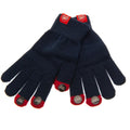 Black-Red - Lifestyle - Arsenal FC Unisex Adult Knitted Gloves
