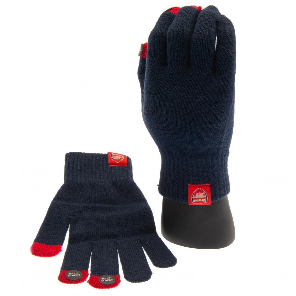 arsenal handschuhe Arsenal FC Unisex Adult Knitted Gloves – Universal Textiles
