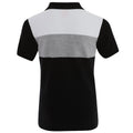 Black-Grey-White - Back - Liverpool FC Childrens-Kids Colour Block Polo Shirt