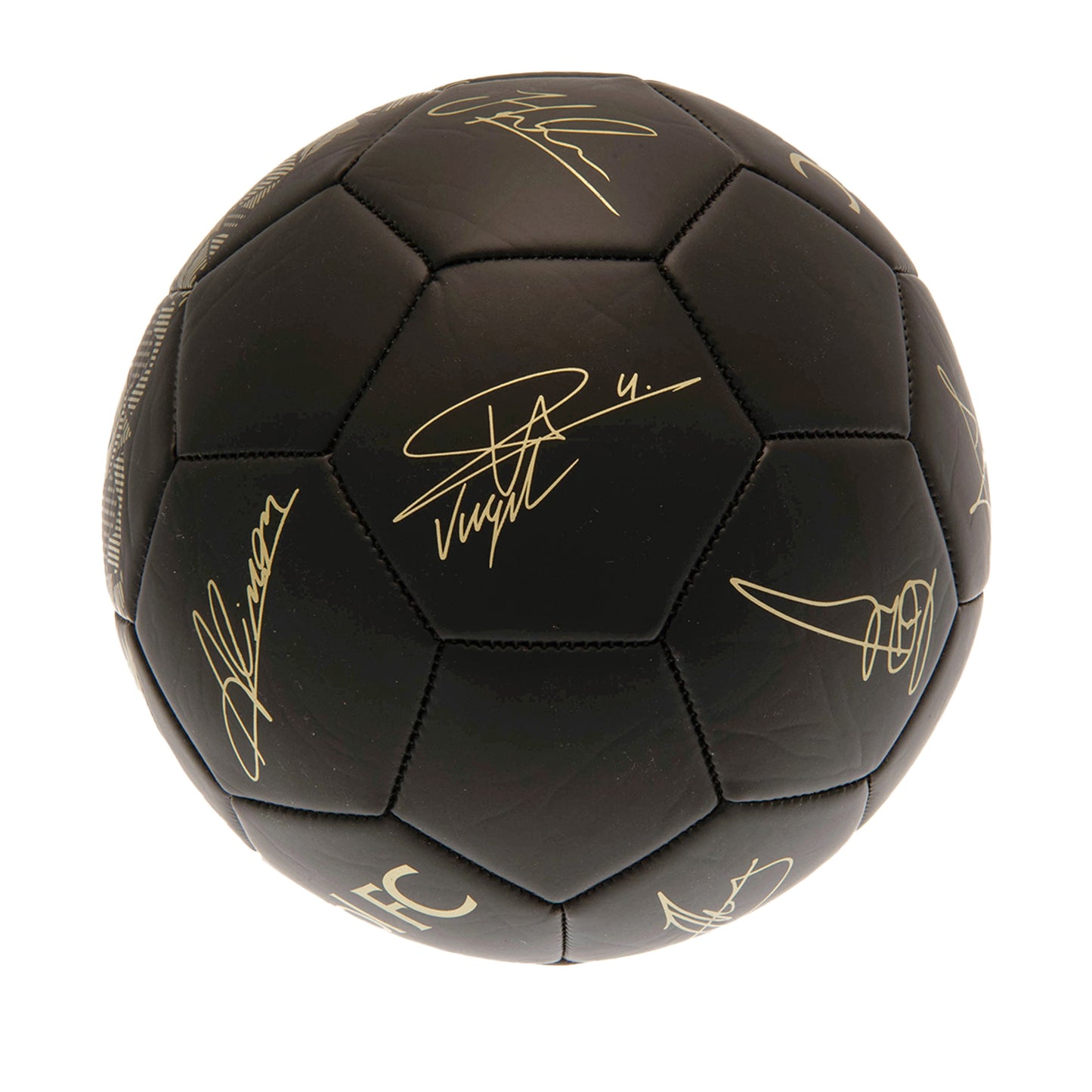 Black-Gold - Back - Liverpool FC Phantom Signature Football