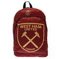 Claret Red-Gold - Front - West Ham United FC Colour React Crest Backpack