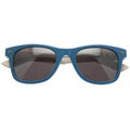 Sky Blue-White - Front - Manchester City FC Childrens-Kids Retro Sunglasses