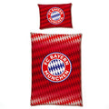Red-White - Front - FC Bayern Munich Crest Duvet Cover Set