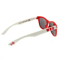 Red-White - Side - Wales RU Childrens-Kids Retro Sunglasses