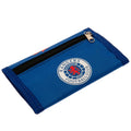 Royal Blue-Red - Back - Rangers FC Colour React Nylon Wallet