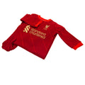 Red - Back - Liverpool FC Baby Sleepsuit