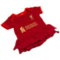 Red - Side - Liverpool FC Baby Tutu Skirt Bodysuit